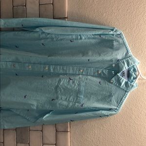 Izod saltwater relaxed classics long sleeve shirt